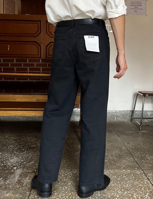 하우 코튼 반밴딩 팬츠(5color) (블랙M 9.25(월) 입고예정)