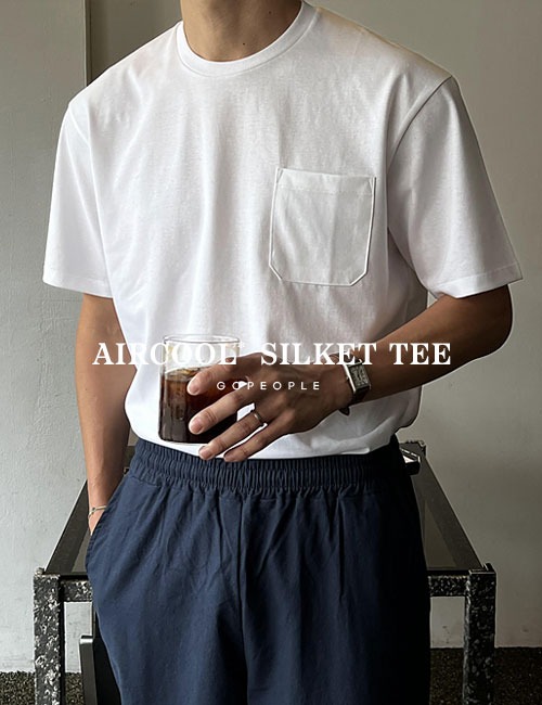에어 쿨 포켓반팔티(cool fabric) (그레이L / 블랙L , XL 6.10(월) 입고예정)